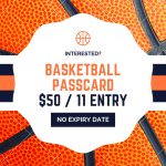 Basketball passcard 11 entry